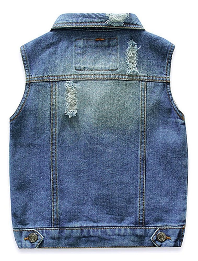 Amazon.com: Little Boys Girls Spring Autumn Denim Vest